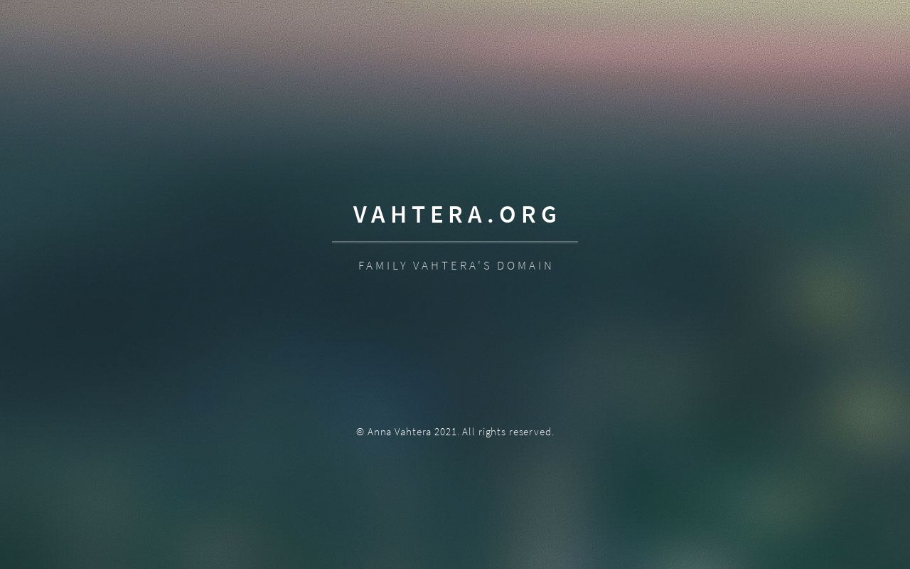 Vahtera